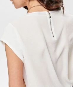 ONLY ONLVIC S/S SOLID TOP NOOS WVN Dames Top - Maat 42 -Exporteren dameskleding winkel 550x738 7