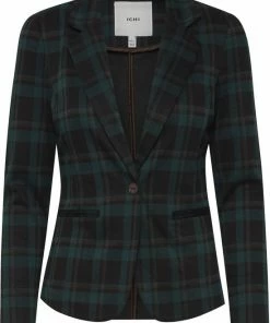 Ichi IHKATE CHECKO BL Dames Blazer - Maat M