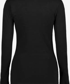 TwoDay Dames Shirt Katoen Zwart - Zwart - Maat L -Exporteren dameskleding winkel 550x740 3