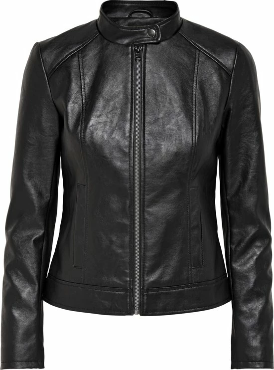 JDY JDYEMILY FAUX LEATHER JACKET OTW NOOS Dames Jas - Maat 42 3 JDY JDYEMILY FAUX LEATHER JACKET OTW NOOS Dames Jas - Maat 42