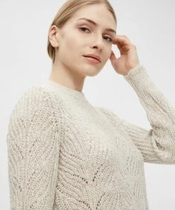 OBJECT OBJNOVA STELLA L/S KNIT PULLOVER NOOS Dames Trui - Maat XL -Exporteren dameskleding winkel 550x744