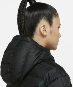 Nike Sportswear Therma-FIT Repel - Dames - Jas - Winterjas - Maat L - Zwart/Zwart/Wit -Exporteren dameskleding winkel 550x745 2