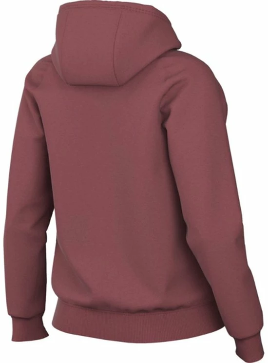 Nike W NSW ESSNTL FLC PO HOODIE Dames Trui - Rood - Maat S 3 Nike W NSW ESSNTL FLC PO HOODIE Dames Trui - Rood - Maat S - Afbeelding 2