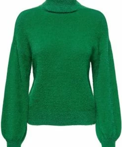 Only Trui Onlpiumo L/s Solid Rollneck Cs Nl K 15283606 Green Bee Dames Maat - L