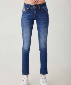 LTB Jeans LTB Molly M Jeans Volwassenen Donkerblauw -Exporteren dameskleding winkel 550x748 11