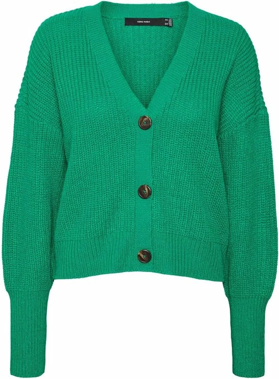 VERO MODA VMLEA LS V-NECK CUFF CARDIGAN NOOS Dames Vest - Maat S 10 VERO MODA VMLEA LS V-NECK CUFF CARDIGAN NOOS Dames Vest - Maat S - Afbeelding 8
