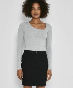 Noisy May NMBE CALLIE HW DNM SKIRT V135BL NOOS BG Dames Rok - Maat XS -Exporteren dameskleding winkel 550x750 4