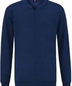 REWAGE Vest Premium Heavy Kwaliteit - Heren - Donkerblauw - M