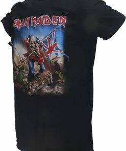 POPMERCH Iron Maiden The Trooper Band T-Shirt Zwart - Officiële Merchandise 7 POPMERCH Iron Maiden The Trooper Band T-Shirt Zwart - Officiële Merchandise -Exporteren dameskleding winkel 550x753