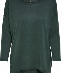 ONLY ONLELCOS 4/5 SOLID TOP JRS Dames T-shirt - Maat M -Exporteren dameskleding winkel 550x759 1