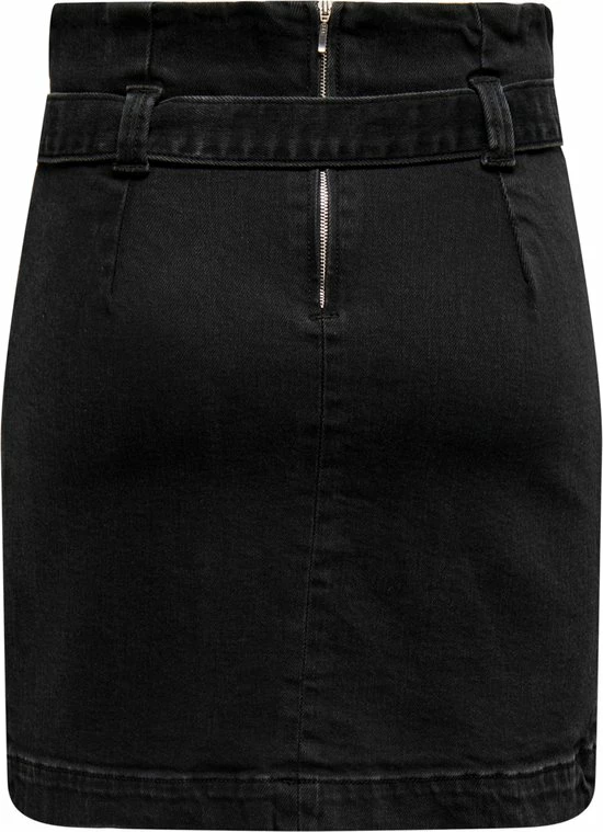 ONLY ONLSUI MID BELT SKIRT DNM PIMBOX Dames Denim Rok - Maat XS 4 ONLY ONLSUI MID BELT SKIRT DNM PIMBOX Dames Denim Rok - Maat XS - Afbeelding 2