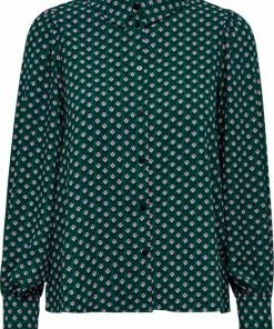 ONLY ONLJADE L/S SHIRT PTM Dames Blouse - Maat L