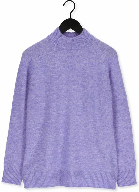 Selected Femme Lulu Ls Knit High Neck B Truien & Vesten - Paars 6 Selected Femme Lulu Ls Knit High Neck B Truien & Vesten - Paars - Afbeelding 4