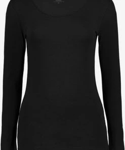 TwoDay Dames Shirt Katoen Zwart - Zwart - Maat M -Exporteren dameskleding winkel 550x760 4