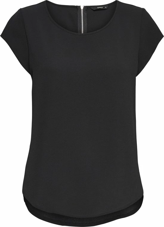 ONLY ONLVIC S/S SOLID TOP NOOS WVN Dames Top- Maat 42 3 ONLY ONLVIC S/S SOLID TOP NOOS WVN Dames Top- Maat 42