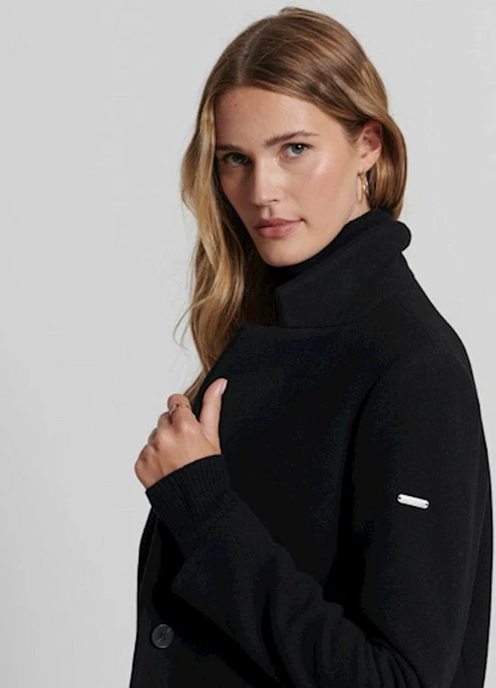 Superdry Dames Studios Quilt Wool Crombie 6 Superdry Dames Studios Quilt Wool Crombie - Afbeelding 4