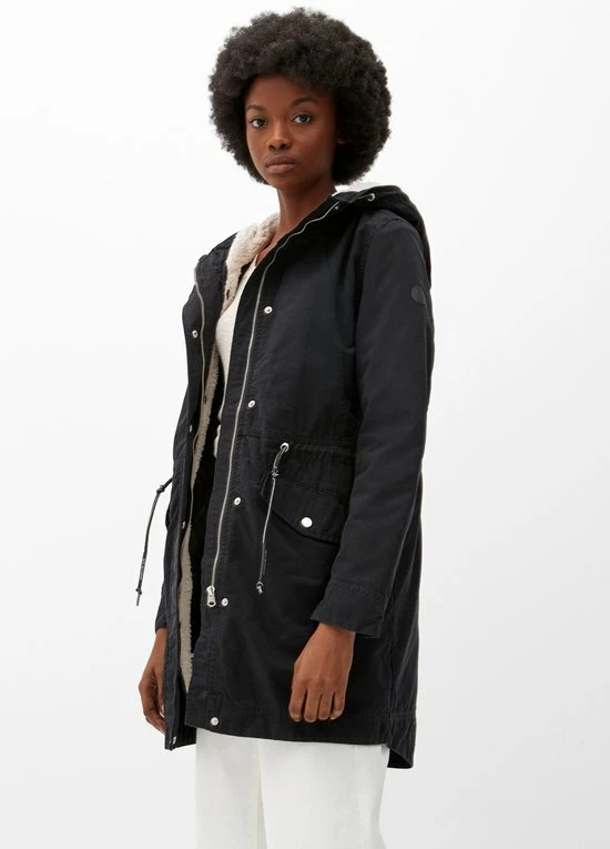 Q/S Designed By Dames Jas Mantel - Maat XL 5 Q/S Designed By Dames Jas Mantel - Maat XL - Afbeelding 3