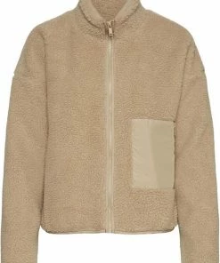 NOISY MAY NMKIAN L/S TEDDY JACKET S* Dames Jas - Maat L -Exporteren dameskleding winkel 550x767 8