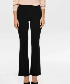 ONLY ONLROCKY MID FLARED PANT TLR Dames Broek - Maat L X L32 -Exporteren dameskleding winkel 550x767 9