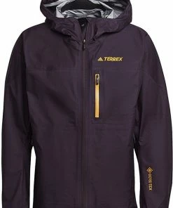 Adidas TERREX FASTR GTX Jacket Gore-Tex - Regenjas Trekking Jas Purple - Maat M
