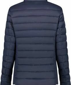 MGO Leisure Wear MGO Maggie - Gewatteerde Lichtgewicht Jas Dames - Getailleerd - Donkerblauw - Maat XXL -Exporteren dameskleding winkel 550x771 2