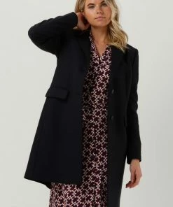 Tommy Hilfiger Wool Blend Classic Coat Jassen - Donkerblauw 7 Tommy Hilfiger Wool Blend Classic Coat Jassen - Donkerblauw -Exporteren dameskleding winkel 550x772 3