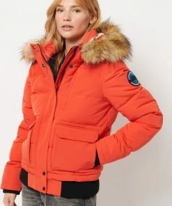 Superdry Dames Everest Bomber - Maat L