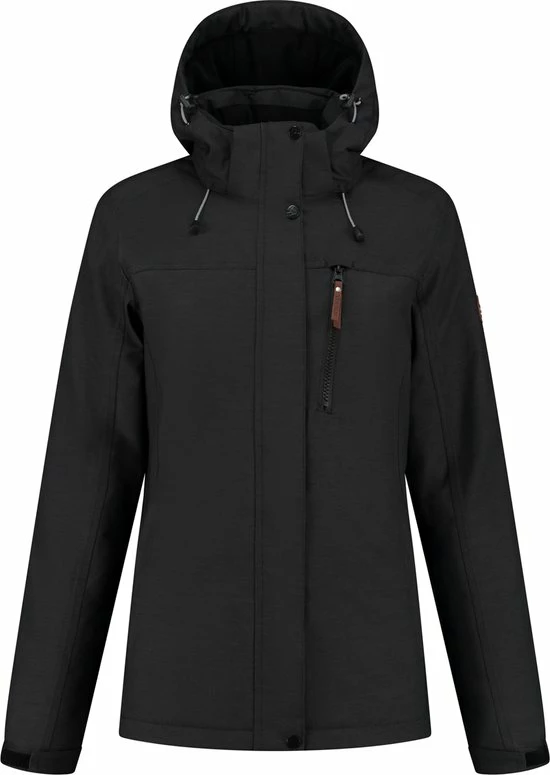 Travelin' Jack Meya - Dames Outdoorjas - Waterdicht En Ademend - Zwart - Maat 42 7 Travelin' Jack Meya - Dames Outdoorjas - Waterdicht En Ademend - Zwart - Maat 42 - Afbeelding 5