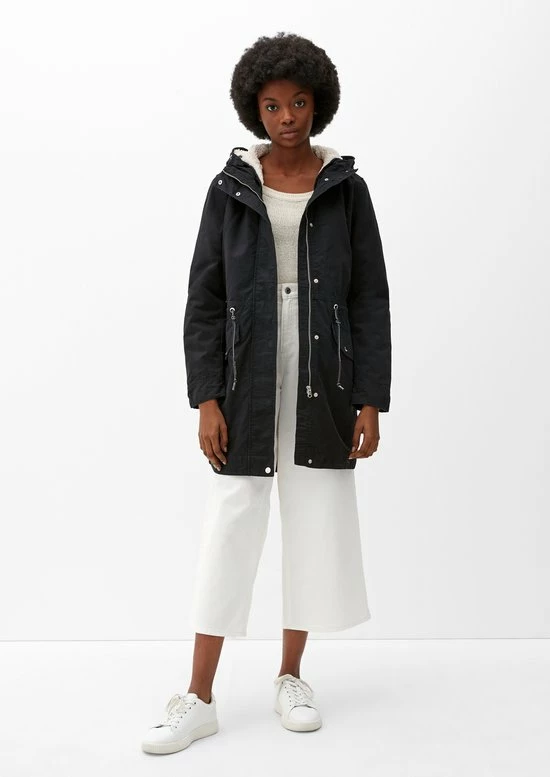 Q/S Designed By Dames Jas Mantel - Maat XL 6 Q/S Designed By Dames Jas Mantel - Maat XL - Afbeelding 4