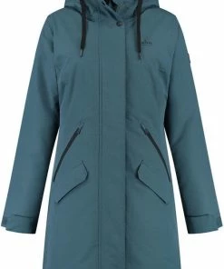 Kjelvik Dames Winterjas - Winterparka Dames - Functionele Winterjas - Didi - Blauw - Maat 38