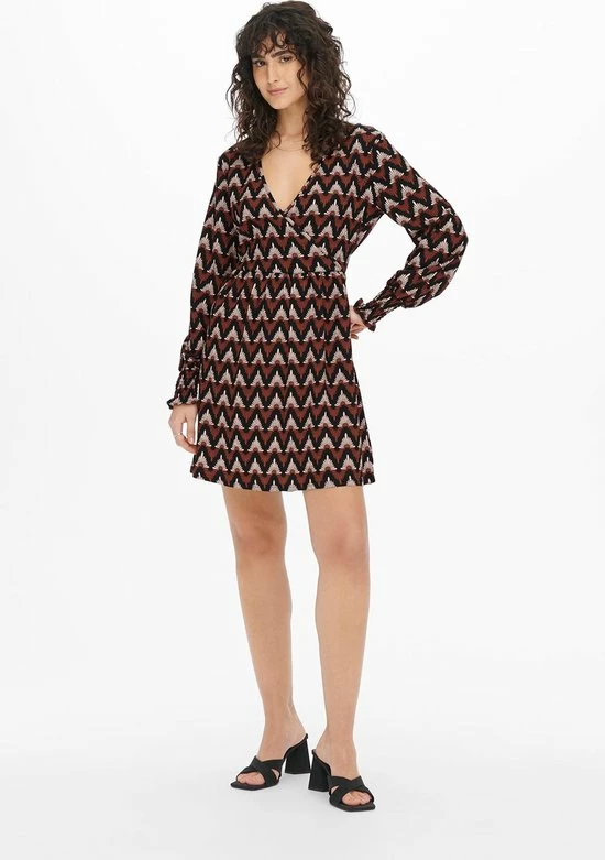 JDY JDYLOTUS L/S WRAP DRESS JRS Dames Jurk - Maat XL 10 JDY JDYLOTUS L/S WRAP DRESS JRS Dames Jurk - Maat XL - Afbeelding 8