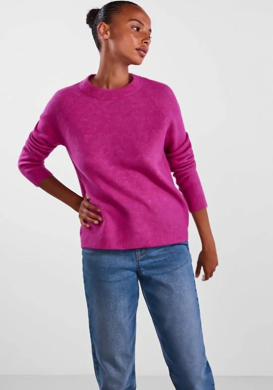 PIECES PCJULIANA LS O-NECK KNIT NOOS BC Dames Trui - Maat M 8 PIECES PCJULIANA LS O-NECK KNIT NOOS BC Dames Trui - Maat M - Afbeelding 6