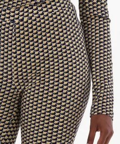 Colourful Rebel Retro Geo Broek Geel Dames - Wijduitlopende Fit - Polyester - L 14 Colourful Rebel Retro Geo Broek Geel Dames - Wijduitlopende Fit - Polyester - L -Exporteren dameskleding winkel 550x785 17