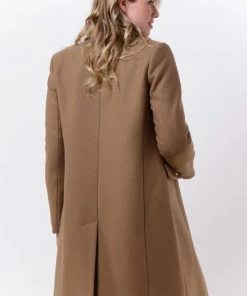 Tommy Hilfiger Wool Blend Classic Coat Jassen - Bruin 10 Tommy Hilfiger Wool Blend Classic Coat Jassen - Bruin -Exporteren dameskleding winkel 550x785 2