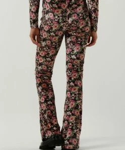 Colourful Rebel Jolie Flower Broek Beige Dames - Polyester - XL -Exporteren dameskleding winkel 550x785 25