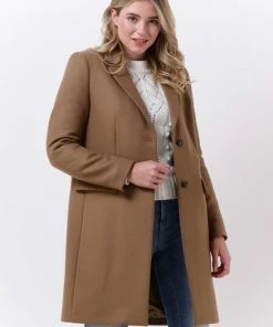 Tommy Hilfiger Wool Blend Classic Coat Jassen - Bruin 11 Tommy Hilfiger Wool Blend Classic Coat Jassen - Bruin -Exporteren dameskleding winkel 550x785 3