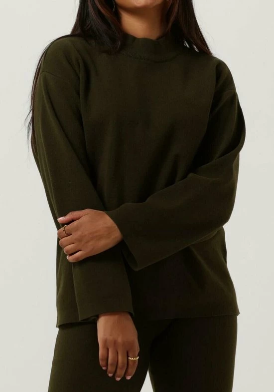 Another Label Luktar Knitted Pull L/s Truien & Vesten - Donkergroen 8 Another Label Luktar Knitted Pull L/s Truien & Vesten - Donkergroen - Afbeelding 6