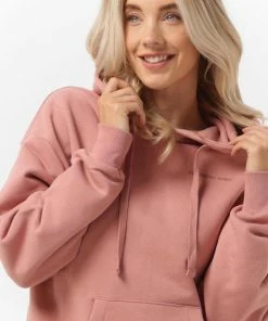 Colourful Rebel Art Eagle Hoodie Roze Dames - Oversized Fit - Polyester - XS -Exporteren dameskleding winkel 550x785 34