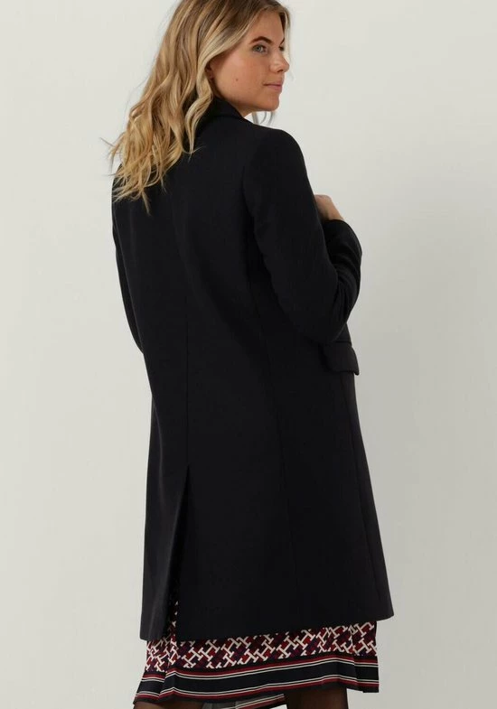 Tommy Hilfiger Wool Blend Classic Coat Jassen - Donkerblauw 5 Tommy Hilfiger Wool Blend Classic Coat Jassen - Donkerblauw - Afbeelding 3