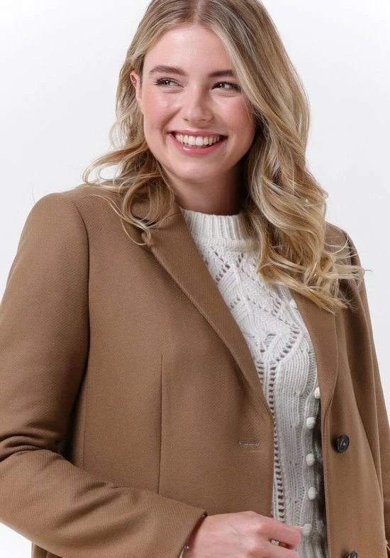 Tommy Hilfiger Wool Blend Classic Coat Jassen - Bruin 5 Tommy Hilfiger Wool Blend Classic Coat Jassen - Bruin - Afbeelding 3