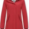 Matogla Dames Winterjas Parka - Slim Fit - Rood
