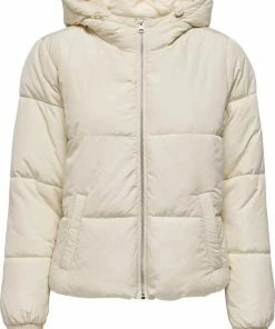 Jacqueline De Yong Jas Jdynewerica Short Hood Jacket Otw N 15213950 Whitecapgray/silver Zip Dames Maat - S -Exporteren dameskleding winkel 550x789 8