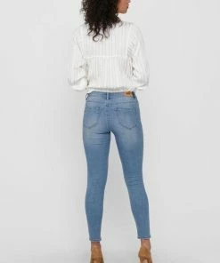 Only Wauw Life Dames Skinny Jeans - Maat W25 X L30 -Exporteren dameskleding winkel 550x790 3