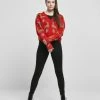 Urban Classics Cardigan -L- Short Oversized Christmas Rood