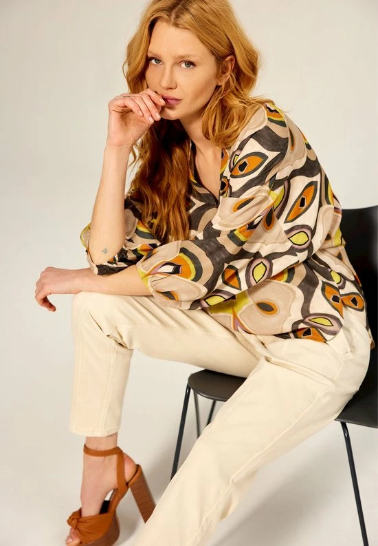 Summum Dames Top Multicolour Maat 36 4 Summum Dames Top Multicolour Maat 36 - Afbeelding 2