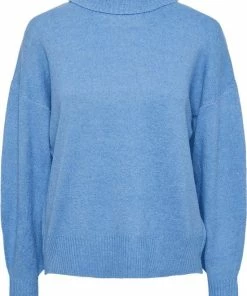 PIECES PCCAVA LS HIGH NECK KNIT NOOS BC Dames Trui - Maat XS -Exporteren dameskleding winkel 550x794