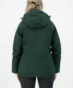 Kjelvik Dames Softshell Jas - Winter Softshell Jas Dames - Cato - Groen - Maat 46 -Exporteren dameskleding winkel 550x794 4