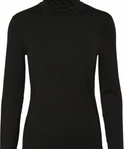 VERO MODA VMAVA LULU LS ROLLNECK BLOUSE GA NOOS Dames T-shirt - Maat XL