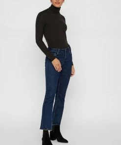 VERO MODA VMAVA LULU LS ROLLNECK BLOUSE GA NOOS Dames T-shirt - Maat XL -Exporteren dameskleding winkel 550x794 9