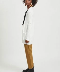 Vila Dames Vest - Wit - Maat S -Exporteren dameskleding winkel 550x795 1